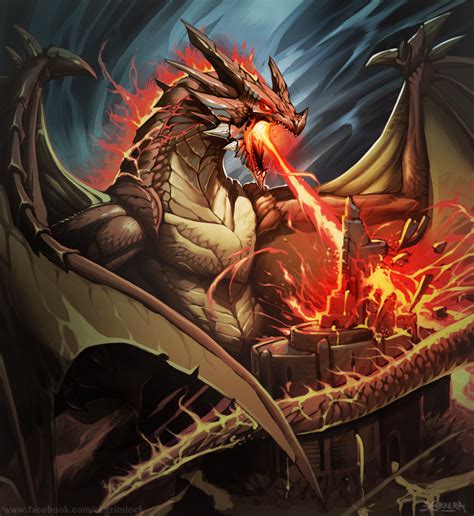 Dragon De Magma 2 By El Grimlock On Deviantart