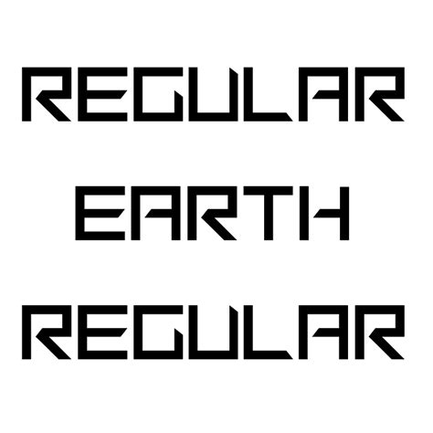 Regular Earth Regular Font Free Fonts On Creazilla Creazilla