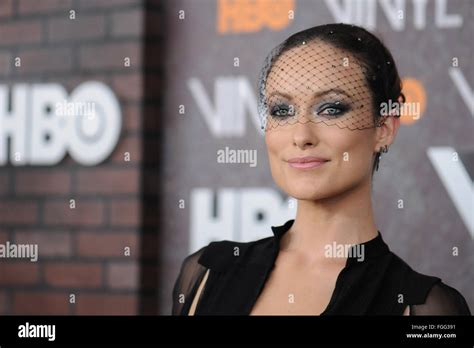 Hbos Vinyl Series Premiere Arrivals Featuring Olivia Wilde Where New York New York