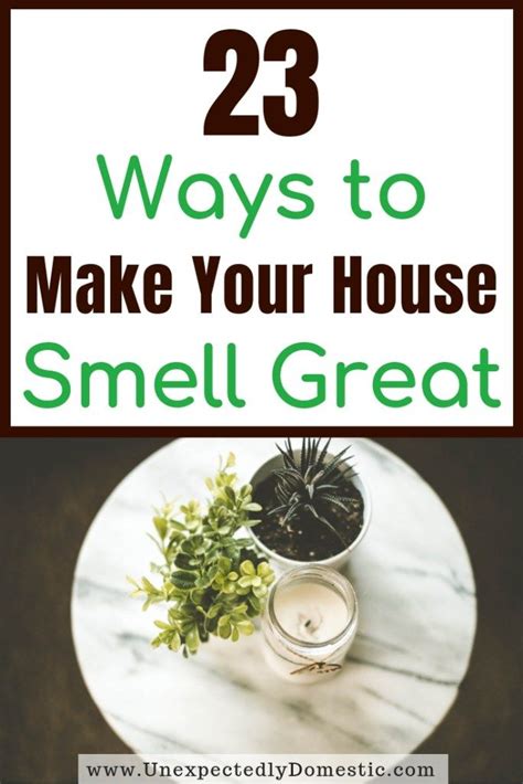 How To Keep Your House Smelling Good All The Time Naturally These