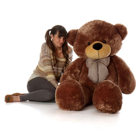 5 Foot Life Size Valentines Day Teddy Bear Sunny Cuddles With