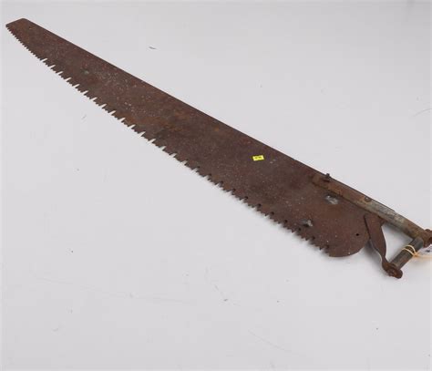 Vintage Single Handed Log Saw Lot 1152421 Allbids