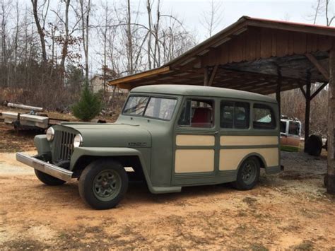 1948 Willys Jeep Overland Station Wagon Rare Custom Vehicle For Sale