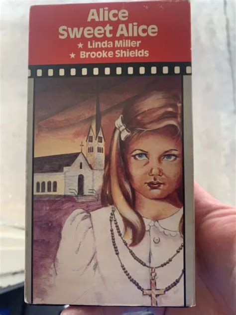 Alice Sweet Alice Vhs Horror Brooke Shields Linda Miller Vintage Picclick