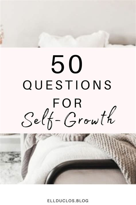50 Questions To Answer To Find Your Best Self Personal Growth This