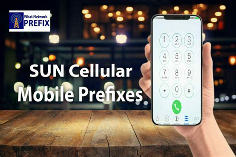 Complete List Of Sun Cellular Mobile Prefixes