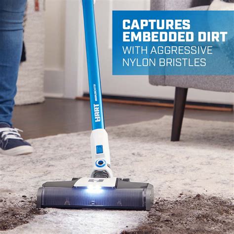 80 Hart 20 Volt Cordless Stick Vacuum With Brushless Motor Technology