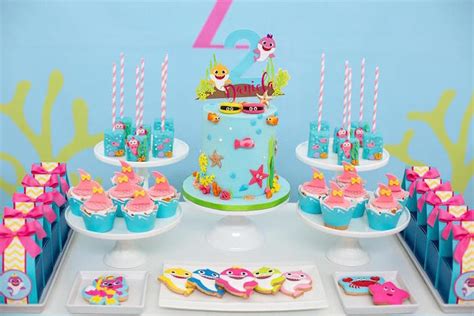 Karas Party Ideas Baby Shark Birthday Party Karas Party Ideas