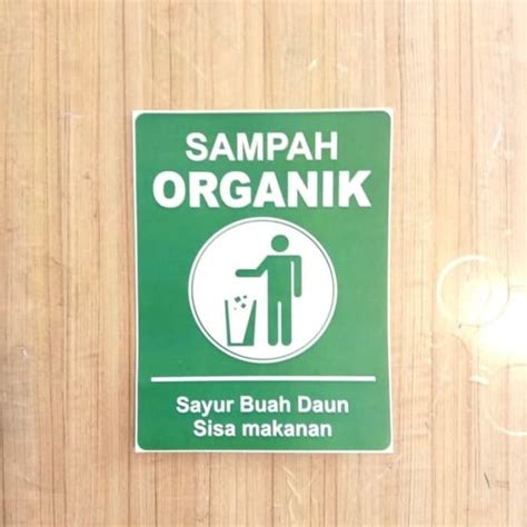 Detail Stiker Sampah Organik Dan Anorganik Koleksi Nomer 25
