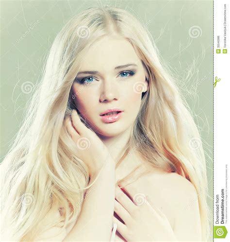 Beautiful Girl Stock Photo Image Of Glamour Caucasian