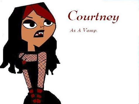 Courtney As A Vampire Total Drama Island Vampires Fan Art Rocket Power Total Drama Island