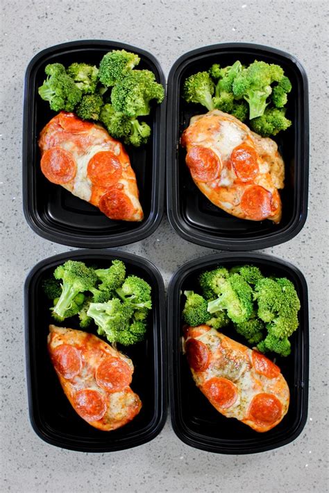 See more ideas about chicken recipes, meals, recipes. Pizza Chicken Meal Prep Recipe - Meal Prep on Fleek™