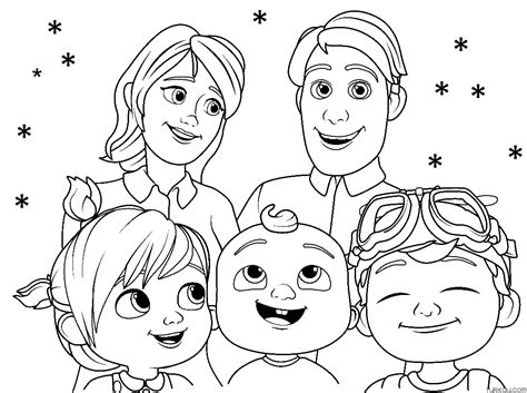 Cocomelon Coloring Pages For Kids Turkau