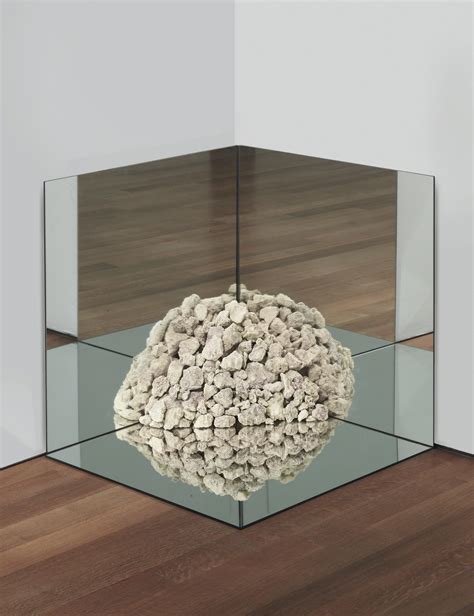 Robert Smithson 1938 1973 Nonsite Petrified Coral With Mirrors