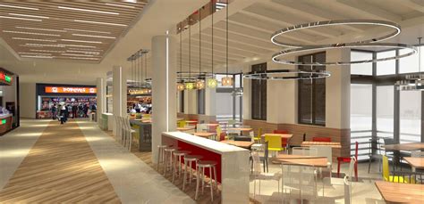 shopping centre food court branding campbell rigg agency