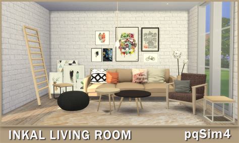 Inkal Living Room Sims 4 Custom Content