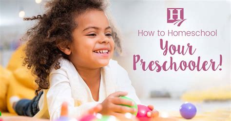 Fb How To Homeschool Your Preschooler