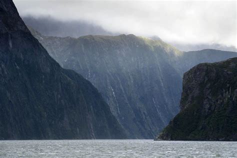 Glacial Fjord Milford Sound New Zealand Geology Pics