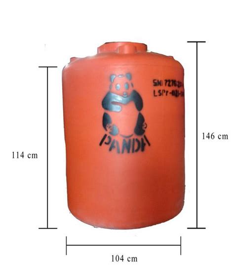 Harga tersebut merupakan kisaran harga tandon air 1000 liter dan harga tersebut dapat berubah kapanpun. Jual TANGKI AIR PANDA PLASTIK PE 1000 LITER di lapak ...
