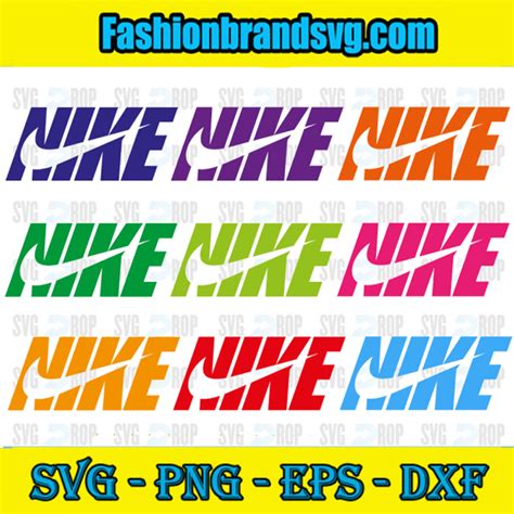 Color Nike Logo Bundle Trending Svg Nike Logo Bundle