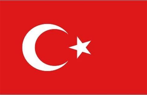 Vlag Turkije Turkse Vlag Bol