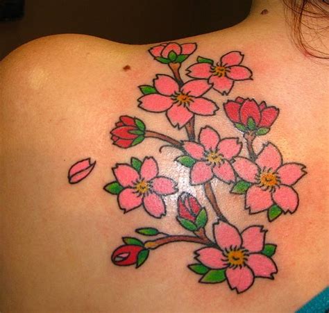 Cherry Blossoms Tattoo Designs Secret Of Tattoo