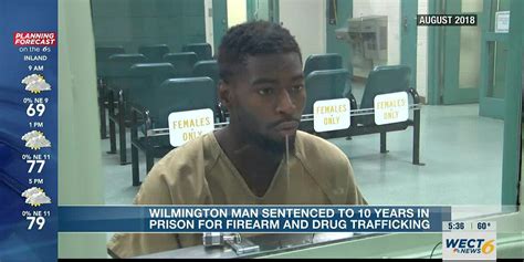 Wilmington Gang Member Sentenced To Decade In Prison For Firearm And