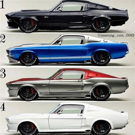 Ford Mustang Club On Instagram Which Would You Choose🤔comment Below