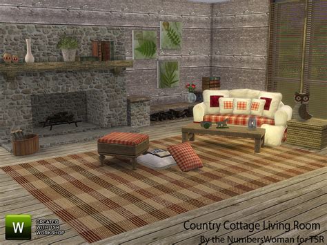 The Sims Resource Country Cottage Living