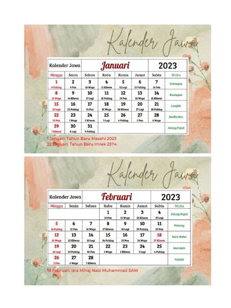 Kalender Weton Lengkap Pdf