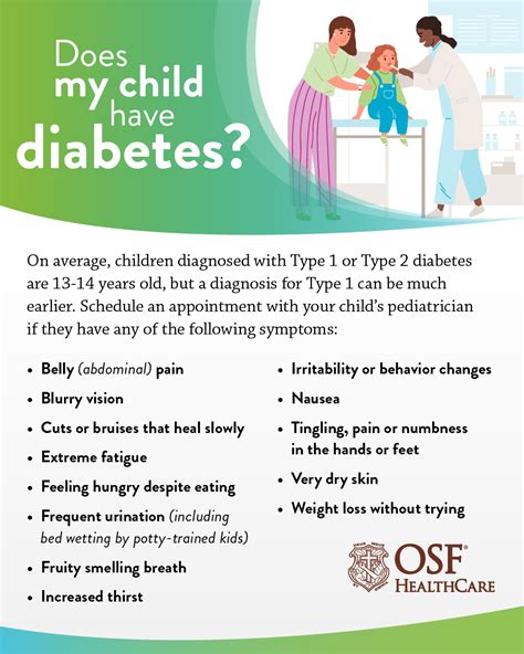 Does My Child Have Diabetes Osf Healthcare