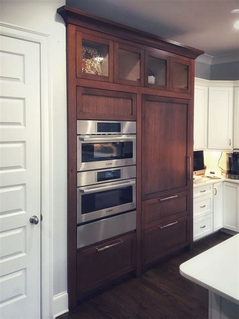 Stunning white oak buffet cabinet bleached and finished with a. rift sawn white oak kitchen cabinet - Mekkelek Custom ...
