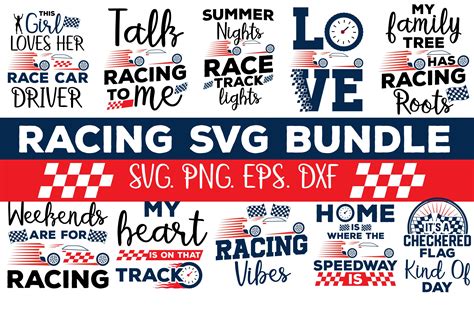 Racing Svg Bundle Car Racing Bundle Graphic By Md Shahjahan · Creative