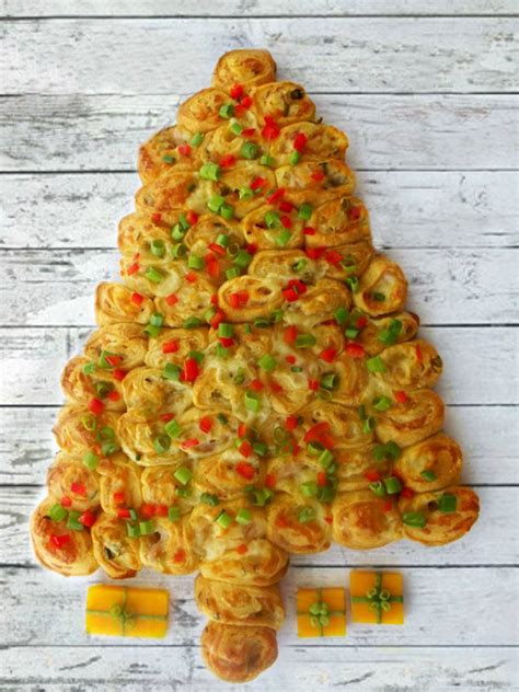 Christmas Tree Shaped Appetizers And Desserts Creative Holiday Food Ideas