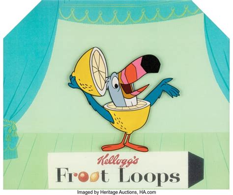 Froot Loops Toucan Sam Television Commercial Production Cel Hanna