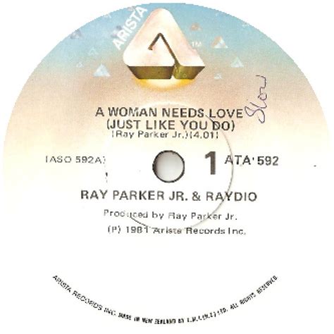 Ray Parker Jr And Raydio A Woman Needs Love Just Like You Do 1981 Vinyl Discogs