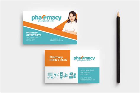 No matter what youre looking for or where you are in the world our global marketplace of sellers can help you find unique and affordable options. Pharmacy Business Card Template in 2020 | Business card ...