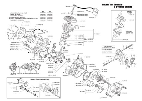 Polini Dirt Bike Engine Parts