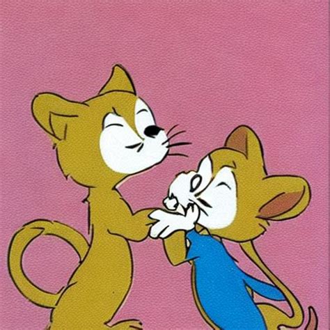 Tom And Jerry Kiss Openart