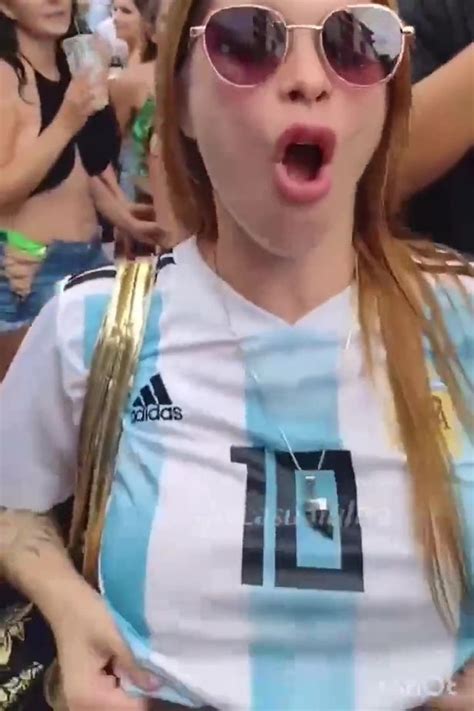Argentines Flashing Boobs At World Cup Parade And Fans Sure It S No