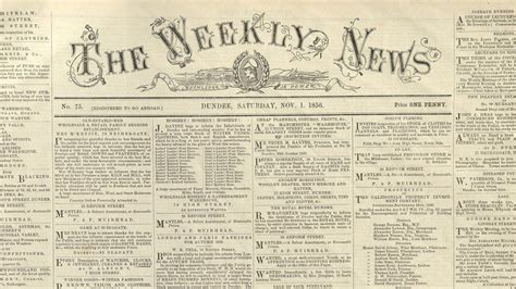 Iconic Publication The Weekly News To Close After 165 Years Bbc News