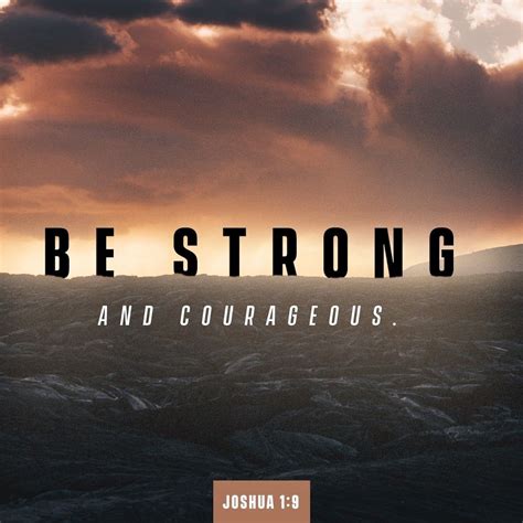 have not i commanded thee be strong and of a good courage be not afraid ne with images