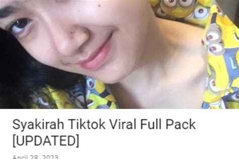 ini sosok syakirah wanita cantik yang video vulgarnya tak sengaja tersebar indonesia folks