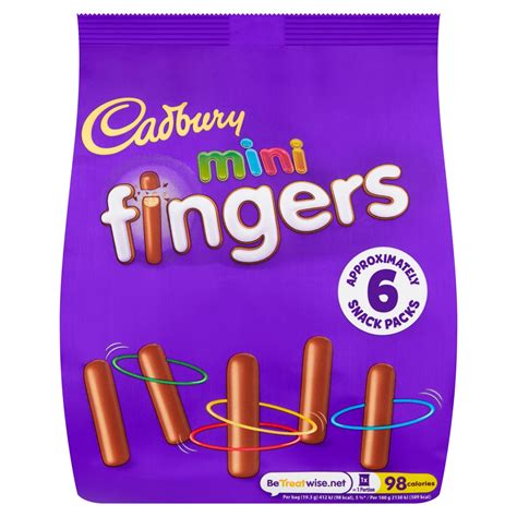 Cadbury Mini Fingers 6 Pack 1158g Uk Emporium Johannesburg