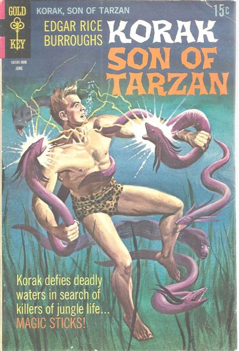 korak son of tarzan edgar rice burroughs gold key comics 29 june 1969 tarzan comics classic