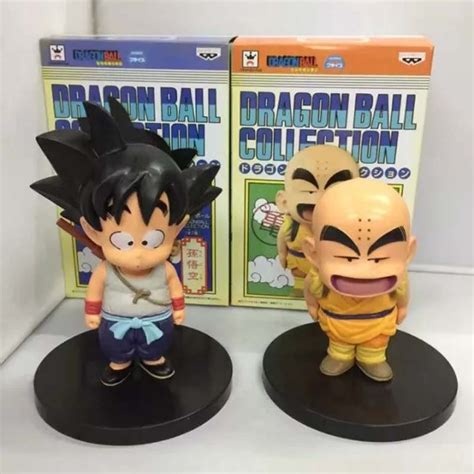 Free Shipping 5 Dragon Ball Anime Son Goku Gokou And Krillin Kuririn