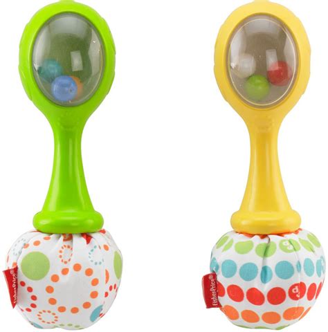Fisher Price Rattle N Rock Maracas Musical Multi Color Baby