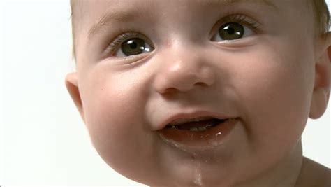 Stock Video Of Closeup Of Baby Boy Drooling 2182807 Shutterstock