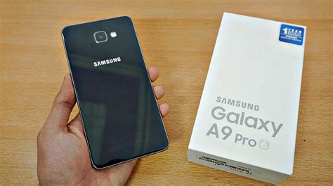 Samsung galaxy a9 pro smartphone in black color. Samsung Galaxy A9 Pro (2016) - Unboxing & First Look! (4K ...