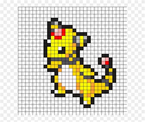 Legendary Pokemon Pixel Art Grid
